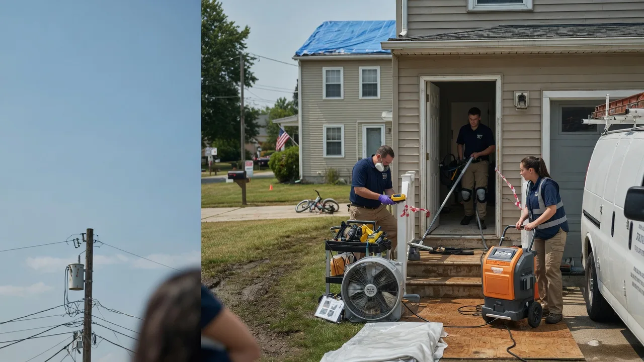 Water Damage Repair in Millville, MA near me